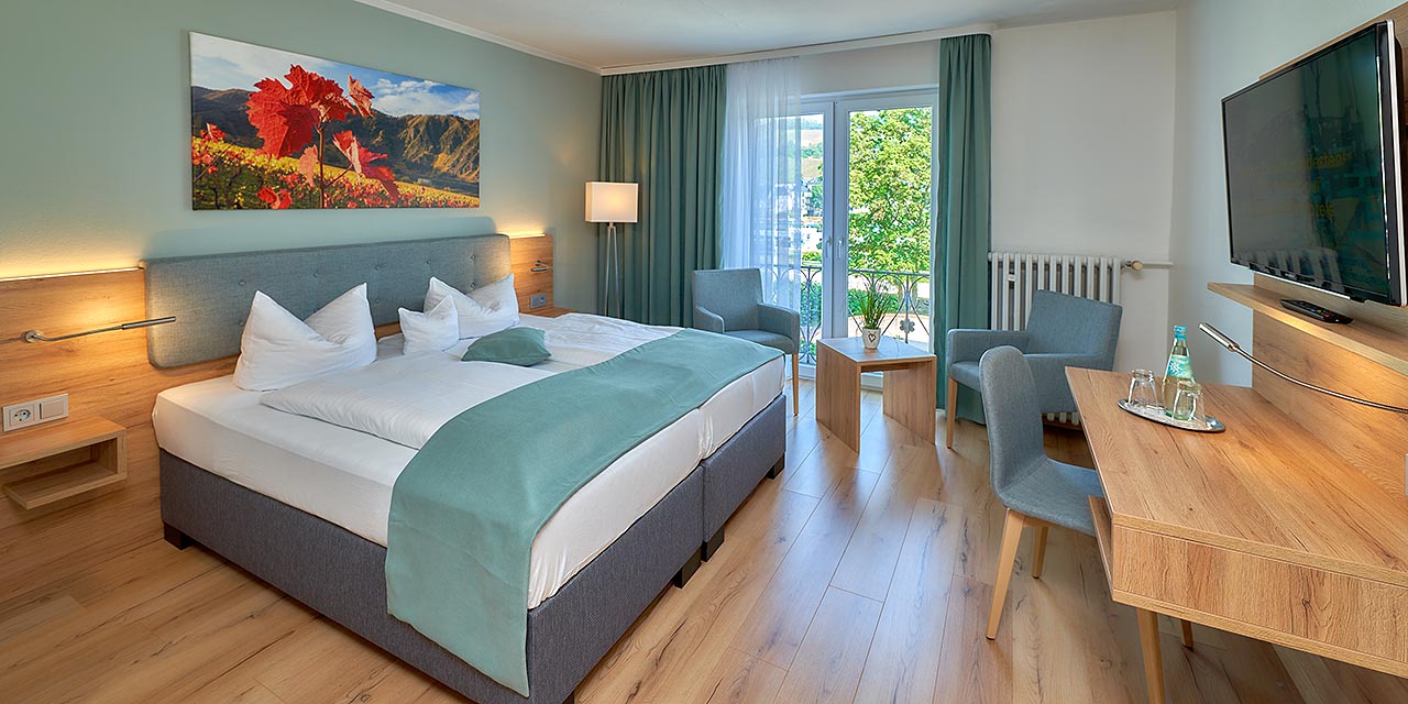 Doppelzimmer Stadtseite
